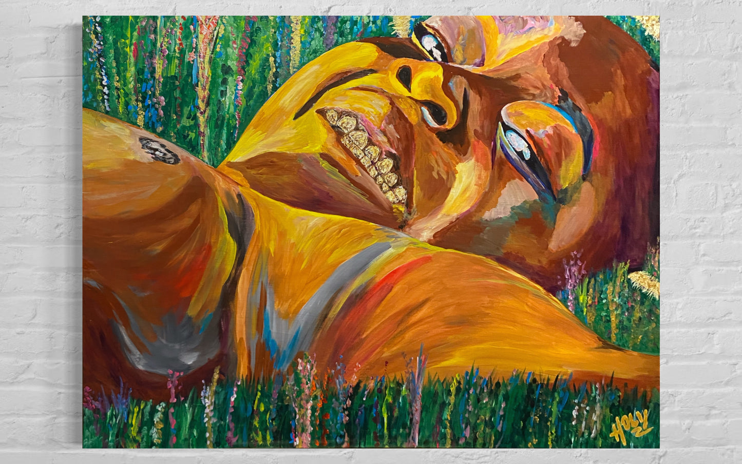 'Green Pastures' Canvas Print